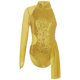 thumbnail image 3 of Leotardos de gimnasia para niñas, disfraz de Jersey de Ballet, lentejuelas brillantes, malla transparente, Tango, Chacha, baile latino, Ropa de baile, 3 of 5