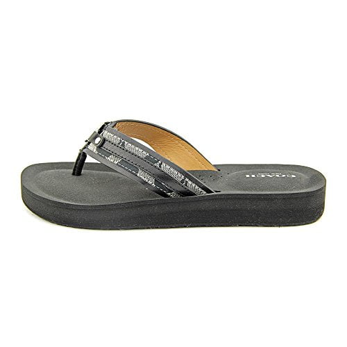 coach jasmine flip flops
