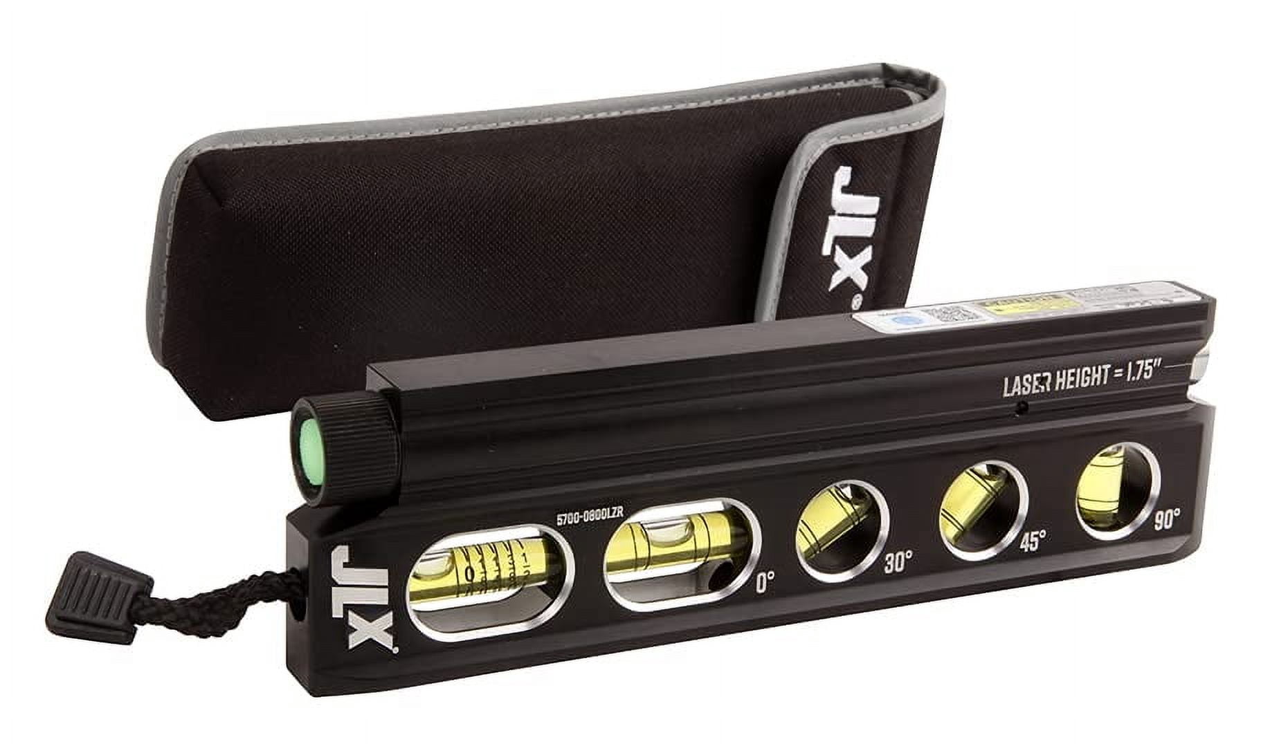 Johnson 5700-0800LZR JLX 8" Magnetic Billet Torpedo Laser Level with