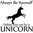 thumbnail image 2 of CafePress - Always Be Yourself Unless You Can Be A Unicorn Mug - 11 oz Ceramic Mug - Novelty Coffee Tea Cup, 2 of 4