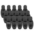 thumbnail image 1 of ESTINK 300Pcs Plastic Cord Locks Single Double Hole Spring Stop Toggle Stoppers Black, 1 of 8