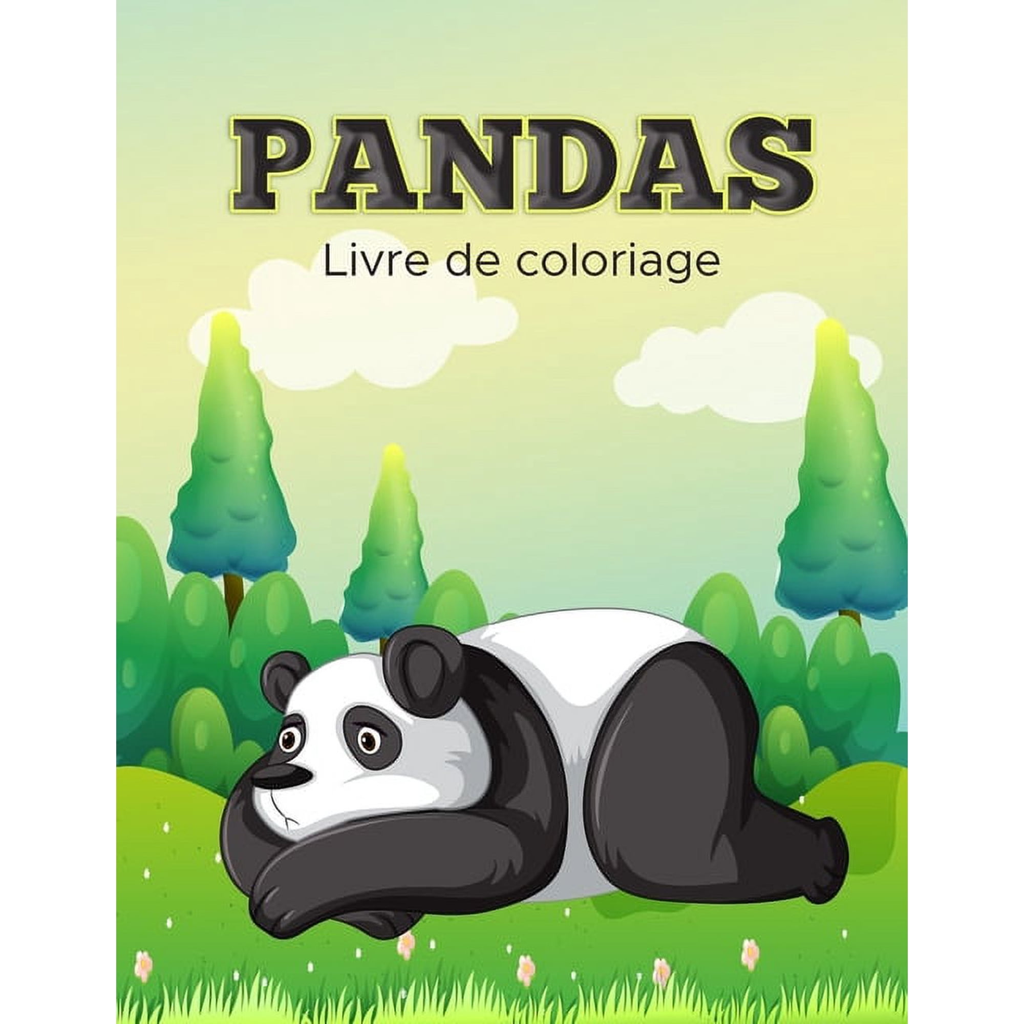 Livre de Coloriage des Pandas: Livre d activit&Atilde;&copy;s pour les enfants (Paperback)
