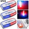 thumbnail image 1 of 3 Uds LED Clip Hombro Advertencia Lámpara Estroboscópica Seguridad Mini Linternas Recargables, 1 of 9