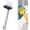 Gris, variante sur Brosse de Nettoyage pour Chevilles de Voiture 2 en 1, Élimine les Taches de Voiture et les Taches de peines, mini Brosse de Nettoyage à Nettoyer et Certifiée pour Usage Domestique et de Salon (Jaune)