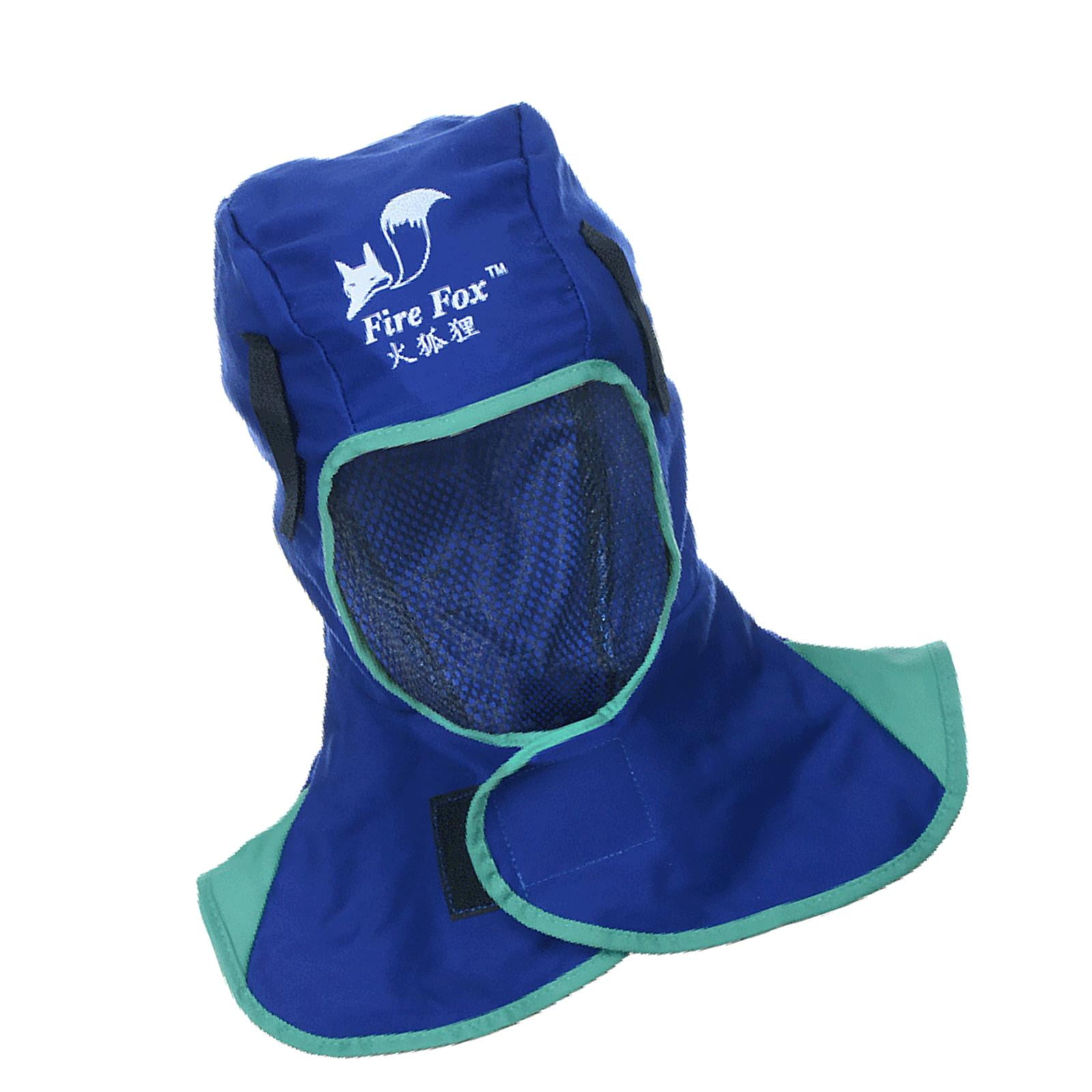 Miulika 3Pcs (1xOrange&2) Washable Flame Retardant Helmet Comfort Welding Neck Hood Welder Head Cap Cover 410mm