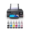 thumbnail image 1 of Impresora EPSON L8050 EcoTank Tinta Continua Fotografica PVC Inalambrica y Kit de 6 tintas T574, 1 of 6