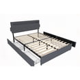 thumbnail image 5 of Queen Bed Frame - Sturdy Build & Restful Nights | 4 Drawers, 5 of 19