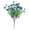Blue, variant on 7-Branch Artificial Eucalyptus Flower Bush for Vase, Porch and Home Decor, Purple