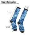 thumbnail image 3 of Bingfone Compression Socks for Women and Men Long Socks for Running Athletic Cycling Nurse-Vintage Floral, 3 of 8
