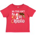 thumbnail image 3 of Inktastic No, This Ain't My 1st Rodeo Cowboy Hat and Lasso Boys or Girls Baby T-Shirt, 3 of 5