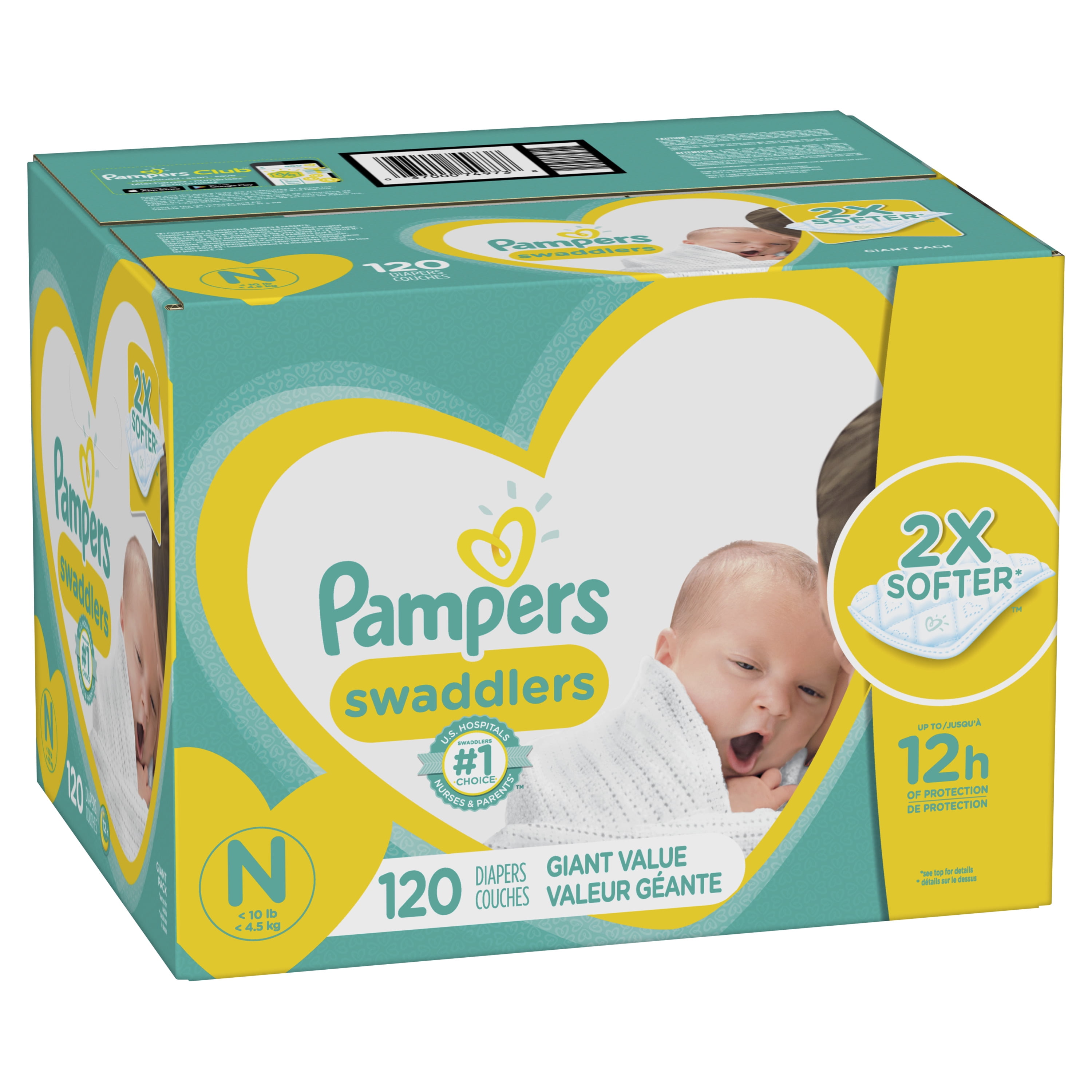120 newborn pampers