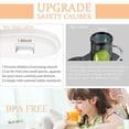 thumbnail image 4 of MegaWise Pro 2025 Updated Slow Masticating Juicer, 95% Juice Yield, 2-Speed & 9-Segment Spiral Cold Press, for Vegetables Fruits Nuts, Enhanced Nutri, 4 of 6