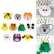 thumbnail image 4 of Kit de DIY creativo Kit de llavero Animales Artesanía Adornos artesanales Kit de artesanía para principiantes para niños 4-6 BLESIY artesanía de costura, 4 of 8