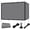 Light Gray, variant on Shade&Beyond 90% Sun Shade Cloth, 8'x16'Outdoor Pergola Shade Cover Canopy with Grommets UV Block Privacy Screen for Patio, Backyards, Garden,Mocha
