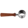 thumbnail image 4 of ZOUSSIQI 51mm Bottomless Coffee Portafilter 3 Ears Single Layer Portafilter Coffee Machine Bottomless Filter For Delonghi F Redwood JU316-81691, 4 of 13