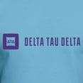 thumbnail image 3 of CafePress - Delta Tau Delta Purple Signature T Shirt - Fitted T-Shirt, Vintage Fit Soft Cotton Tee, 3 of 4
