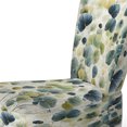 thumbnail image 4 of Designart « Blue Green Botanical gracefulness » Fauteuil d'Appoint Rembourré Abstrait Bleu - Fauteuil Moderne pour Chambre, 4 of 7