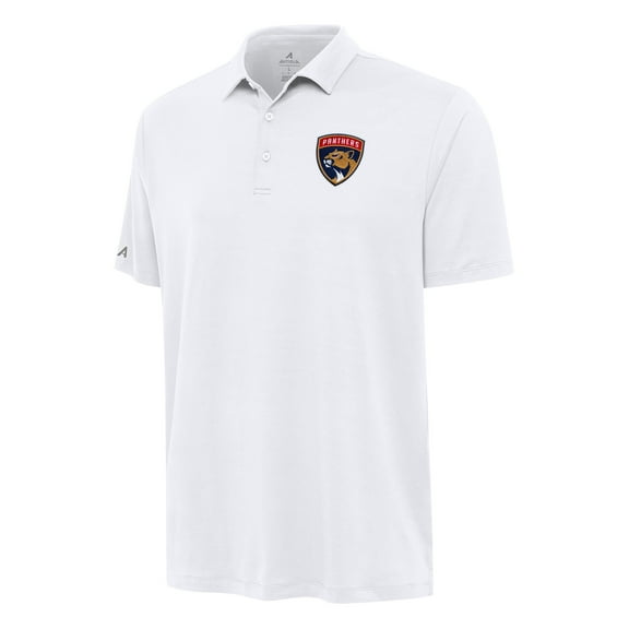 Men's Antigua White Florida Panthers Reprocess Polo