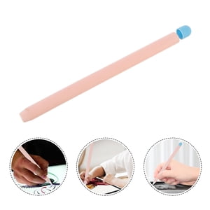 CRAFTHROU Cas de style cylindrique rose 1Pcs Anti-remorque pour les utilisateurs de stylo Stylus