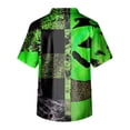thumbnail image 5 of Domuza Halloween Scrub Tops for Men Spooky Funny Graphics V-Neck Short Sleeve Work Uniform Shirts Comfy Soft Relaxed Fit Medical Workwear M, 5 of 6