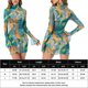 thumbnail image 3 of Vestido transparente de malla para mujer, vestido corto ajustado elegante, ajustado, ajustado, vestido de fiesta para discoteca, 3 of 6