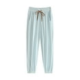 thumbnail image 5 of Beeswan Pants for Women Over 50, Stretch Active - Women's Ultra Stretch Breathable Casual Quick Drying Comfy Fit Pants Light Blue XL, 5 of 8