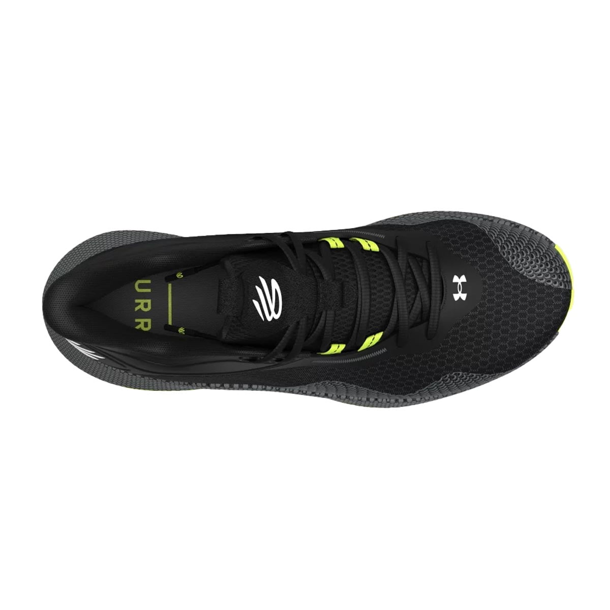 Under Armour Curry HOVR Splash 2 Black Sneakers, New Men