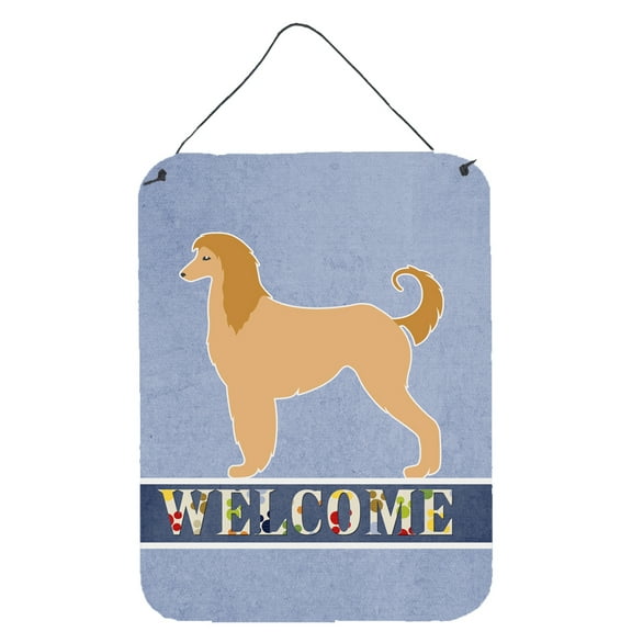 Afghan Hound Welcome Wall or Door Hanging Prints