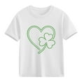 thumbnail image 1 of hengsof Chemises pour Enfants T-Shirts Graphiques à Manches Courtes Hauts Décontractés Quotidiens, 1 of 3