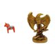 thumbnail image 1 of Figura decorativa de escritorio sueca, escultura de resina hecha a mano con meticulosidad y pintada a mano. Diseño compacto, ideal como regalo para la, 1 of 8