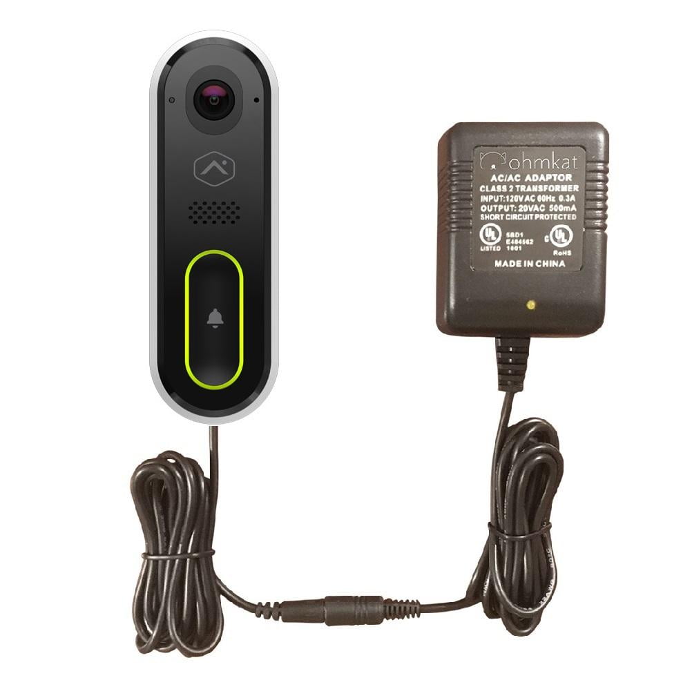 OhmKat Video Doorbell Power Supply Compatible with ADC
