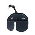 thumbnail image 1 of DYNWAVECA Archery Finger Tab Gear Finger Grips PU Leather Accessories Finger Protector black, 1 of 9