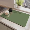 thumbnail image 1 of AMERTEER Coffee Mat Hide Stain Rubber Backed Absorbent Coffee Maker Mat for Countertops Coffee Bar Mat Decor Spill Mat Rubber Dish Drying Mat for Kitchen Counter, 1 of 9