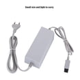 thumbnail image 5 of BIMZUC Durable AC Power Supply Adapter Cable Cord Replacement for Nintendo Wii Console, Reliable Wall Mains Charging Block Pack with EU Round Plug, Wide Voltage 110-240V Gray (13.5 x 5.5 cm), 5 of 9