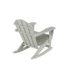 thumbnail image 5 of Costaelm Paradise Adirondack Outdoor Patio Rocking Chair, Sand, 5 of 8