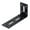 Black, variant on 1 Pcs Heavy Duty Industrial L Shape Adjustable Corner Shelf Brackets