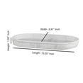 thumbnail image 5 of nu steel Compton Amenity Tray in Marble Patterned Resin RES854-10H, 5 of 5