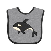 Inktastic Killer Whale Boys or Girls Baby Bib