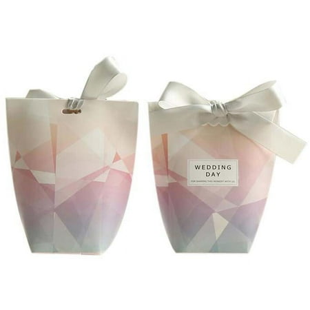 Panda Superstore PS-HOM13761871-YAN01722 20 Piece Chinese Style Candy Favor Wedding & Creative Birthday Party Gift Box, Geometry