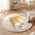 thumbnail image 4 of Cat Sleeping Bag - Self-Warming Plush Cat Bed Cave for Indoor Cats & Small Dogs - 360Â° Snuggle Sack with Soft , Winter Pet Bed, Cozy Tunnel Hideaway, Machine Washable, 4 of 4