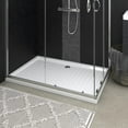 thumbnail image 1 of vidaXL Shower Base Tray with Dots White 80x120x4 cm ABS, 1 of 4