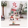 thumbnail image 2 of Bewildely Salón dormitorio Navidad decoración escritorio mesita de noche estante decorativo árbol signo ornamento Año Nuevo Festival regalo Kits de decoración para fiestas Escribe un Bewildely HA069282-01, 2 of 6