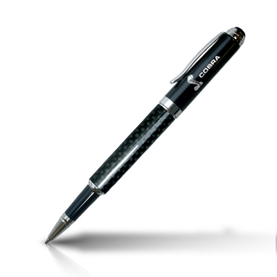ford mustang cobra real carbon fiber detachable cap rollerball pen
