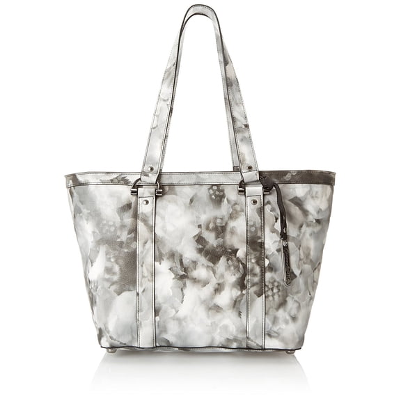 LeSportsac Women's Signature Petra Tote Shoulder Bag - Black/White Bouquet