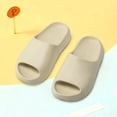 thumbnail image 6 of Kids Cloud Slides Slippers for Girls Boys, Pillow House Sandals Toddler Non-Slip Soft Comfy Quick Drying Indoor Slides Bathroom Shower Thick Sole Casual Outdoor Slipper, 6 of 7
