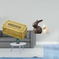 thumbnail image 2 of Caja de pañuelos,Dispensador de pañuelos para baño,Servilletero de mesa con caja Dispensador de pañuelos,Estatua de cerámica,Juego de estatuas de cerámica para decoración de mesa de, 2 of 8