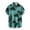 ZE Light Blue, variant on Mens Shirts Men's Casual Outdoor Loose Fit Digital Print Versatile Short Sleeve Shirt Tops Black S