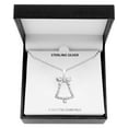 thumbnail image 2 of Macy’s Diamond Bell 18″ Pendant Necklace, 2 of 2