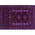 thumbnail image 1 of Ahgly Company Indoor Rectangle Southwestern Purple Country Area Rugs, 5' x 7', 1 of 4