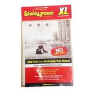 Pioneer Pet Sticky Paws Transparent Cat Deterrent Strips, 9" x 12", (5 Pack)
